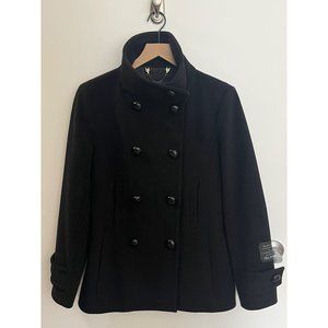 Aritzia Babaton Howell Peacoat, NWOT, Timeless Style, Lux Wool-Cashmere Blend
